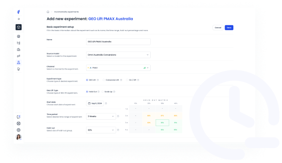 Easy-to-Use experiment builder