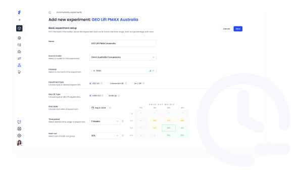 Easy-to-Use experiment builder